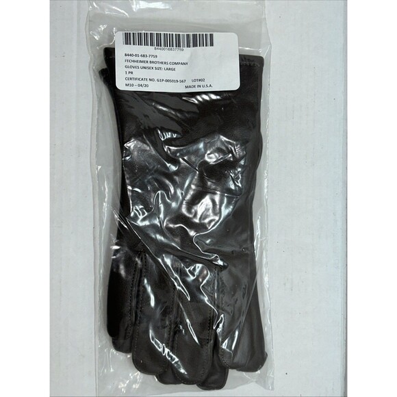 Fechheimer Unisex Gloves, Large, Brown - NEW - Picture 1 of 4